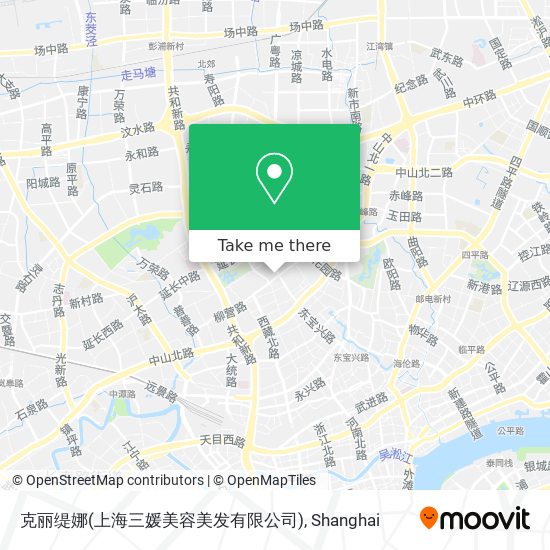 克丽缇娜(上海三媛美容美发有限公司) map