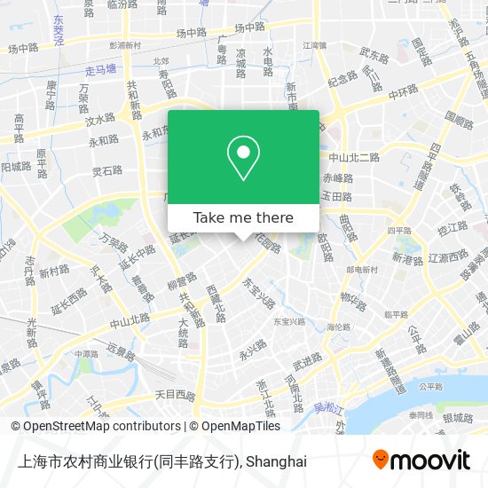 上海市农村商业银行(同丰路支行) map