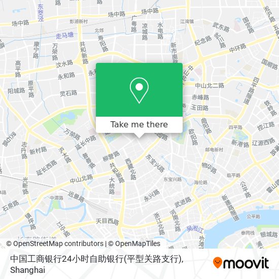 中国工商银行24小时自助银行(平型关路支行) map