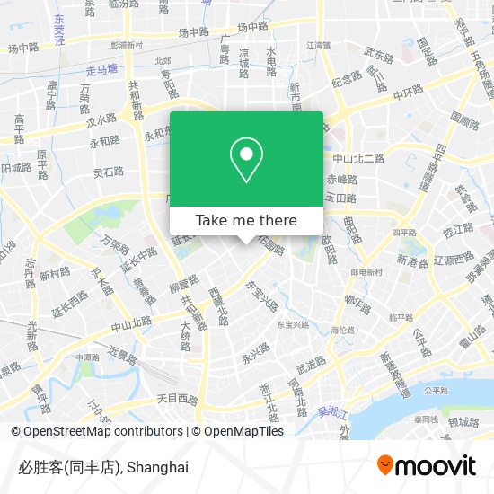 必胜客(同丰店) map