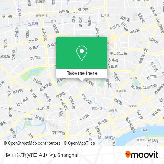 阿迪达斯(虹口百联店) map