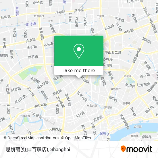 思妍丽(虹口百联店) map