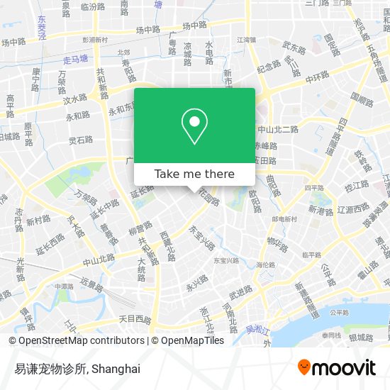 易谦宠物诊所 map