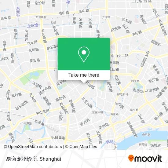 易谦宠物诊所 map