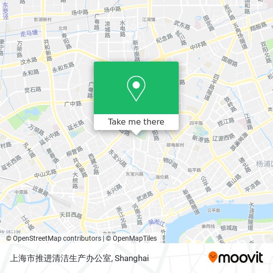 上海市推进清洁生产办公室 map