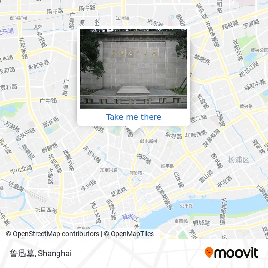 鲁迅墓 map