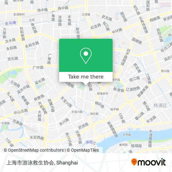 上海市游泳救生协会 map