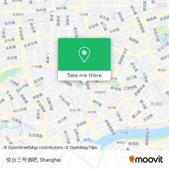 悦台三号酒吧 map