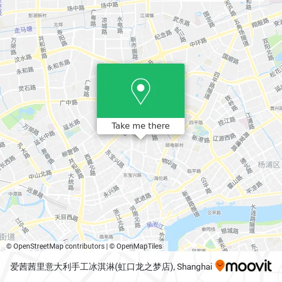 爱茜茜里意大利手工冰淇淋(虹口龙之梦店) map