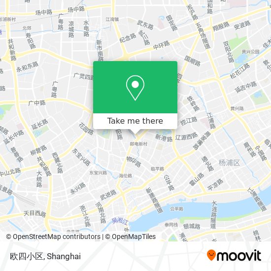 欧四小区 map