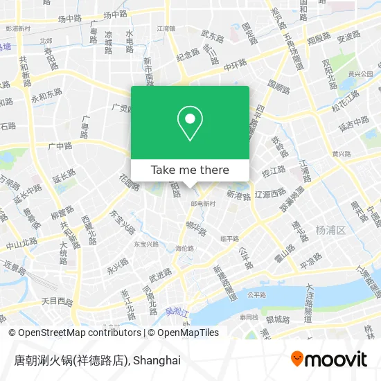 唐朝涮火锅(祥德路店) map