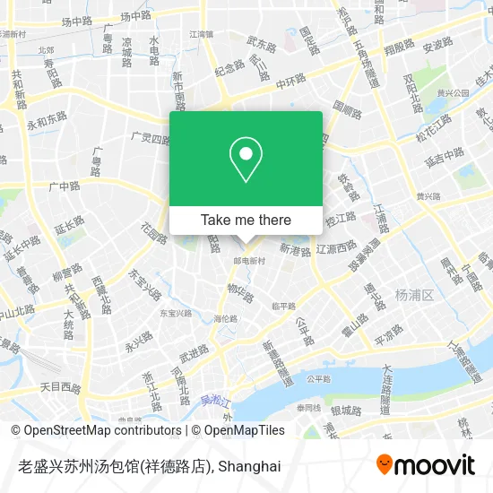 老盛兴苏州汤包馆(祥德路店) map