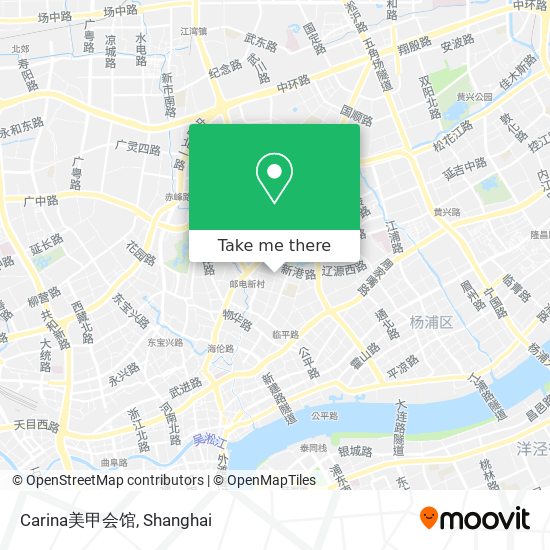 Carina美甲会馆 map