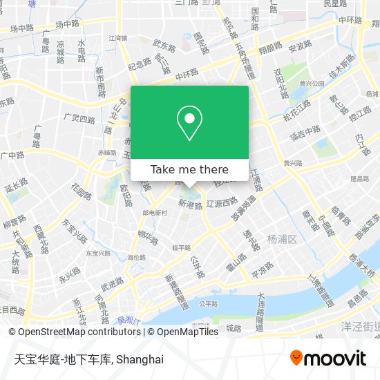天宝华庭-地下车库 map