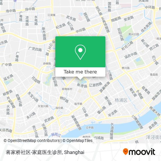 蒋家桥社区-家庭医生诊所 map