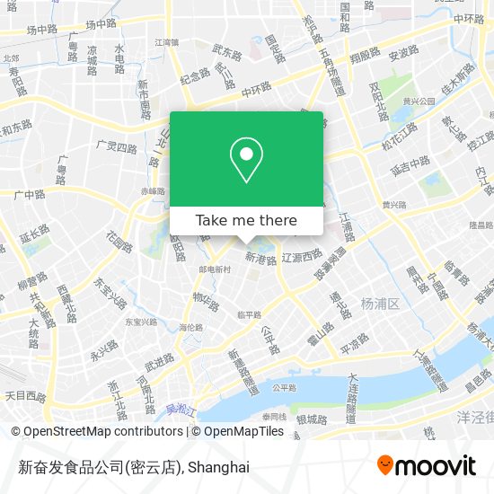 新奋发食品公司(密云店) map