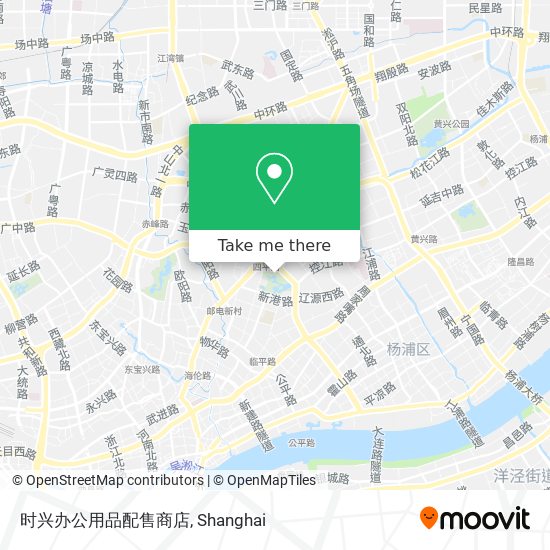 时兴办公用品配售商店 map