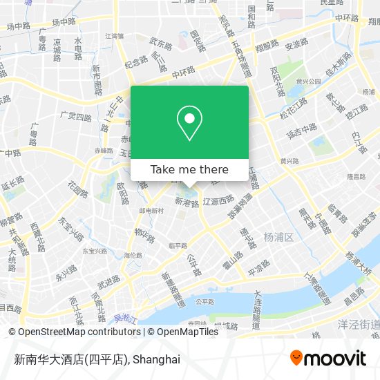 新南华大酒店(四平店) map
