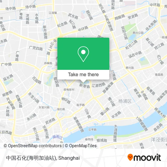 中国石化(海明加油站) map