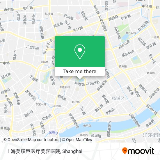 上海美联臣医疗美容医院 map
