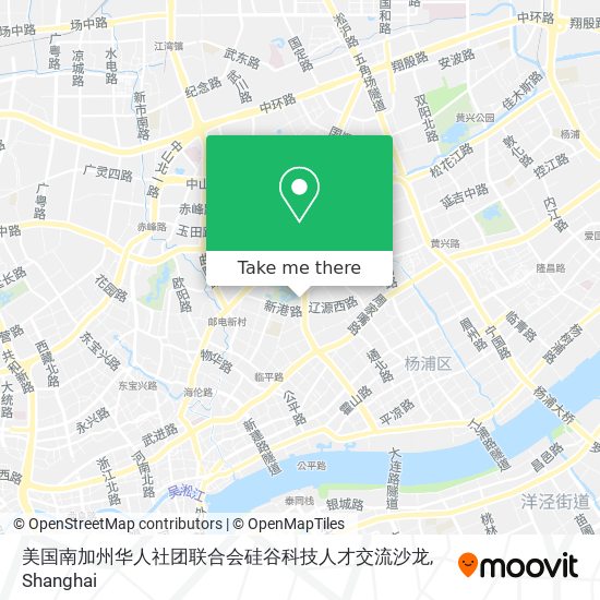 美国南加州华人社团联合会硅谷科技人才交流沙龙 map