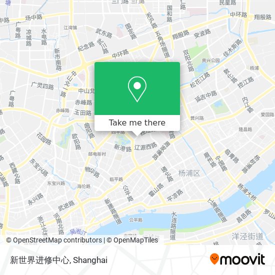 新世界进修中心 map