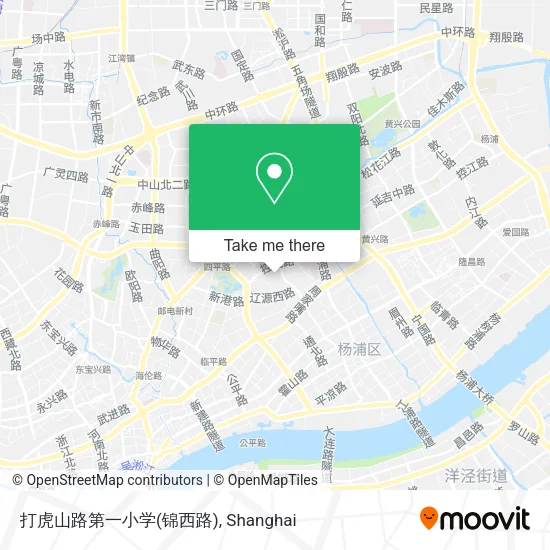 打虎山路第一小学(锦西路) map