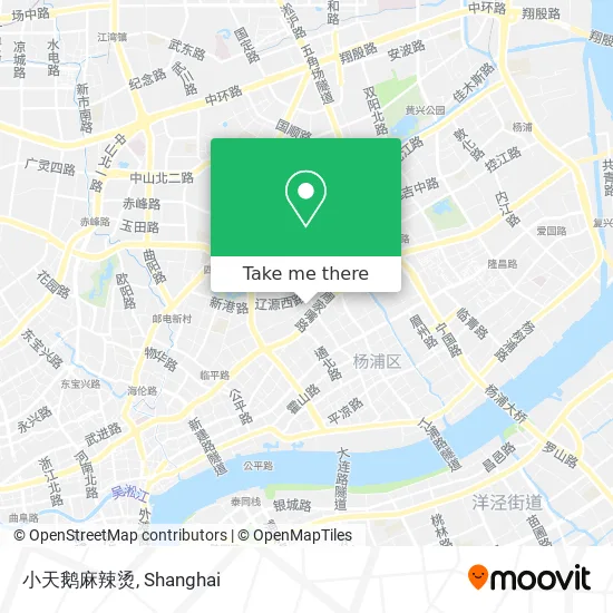 小天鹅麻辣烫 map