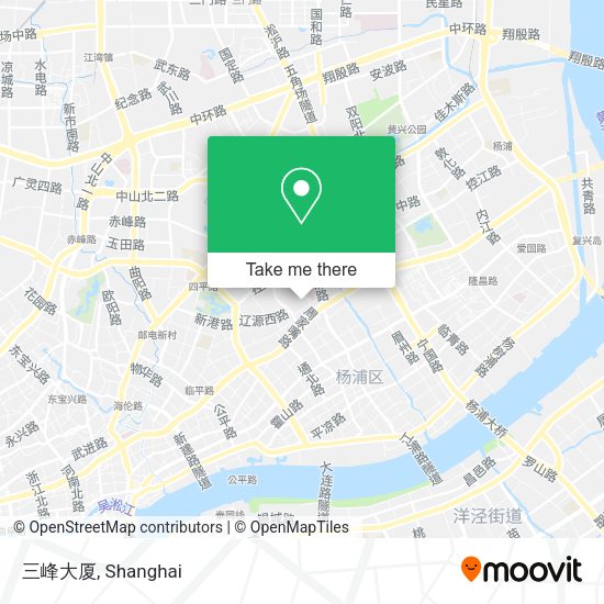 三峰大厦 map