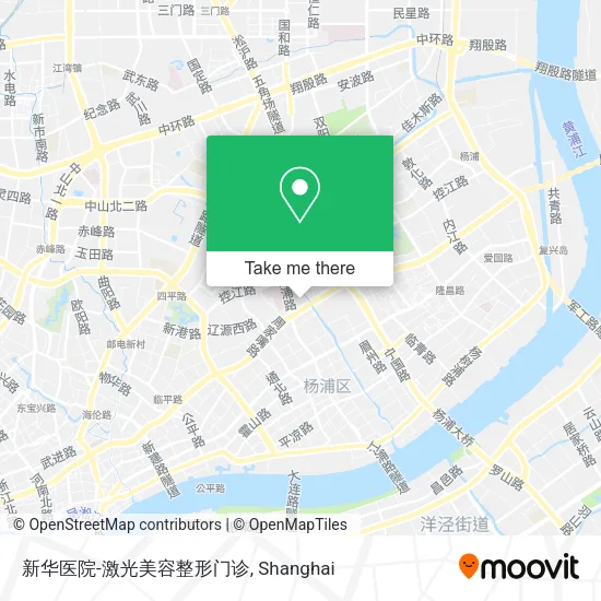 新华医院-激光美容整形门诊 map