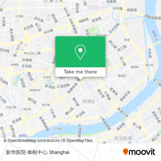 新华医院-体检中心 map