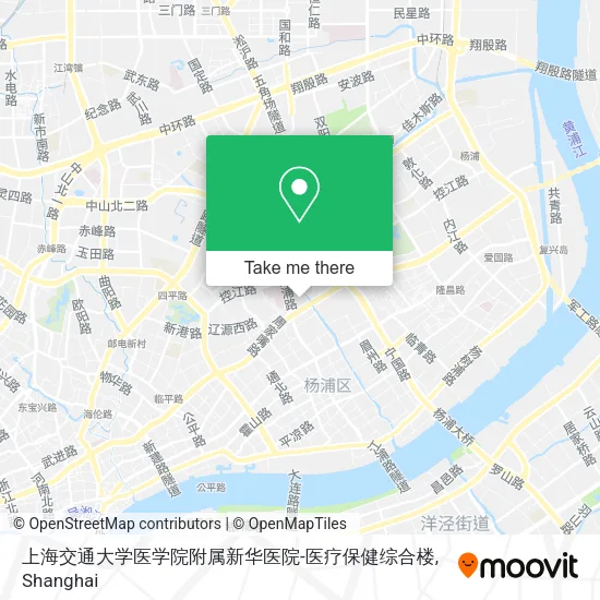 上海交通大学医学院附属新华医院-医疗保健综合楼 map