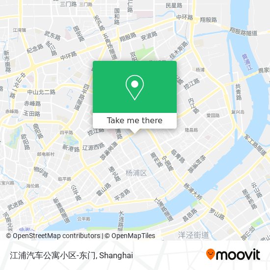 江浦汽车公寓小区-东门 map