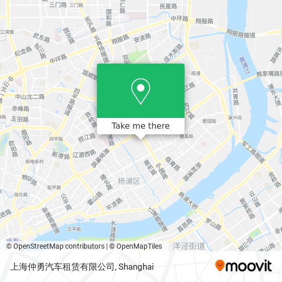 上海仲勇汽车租赁有限公司 map