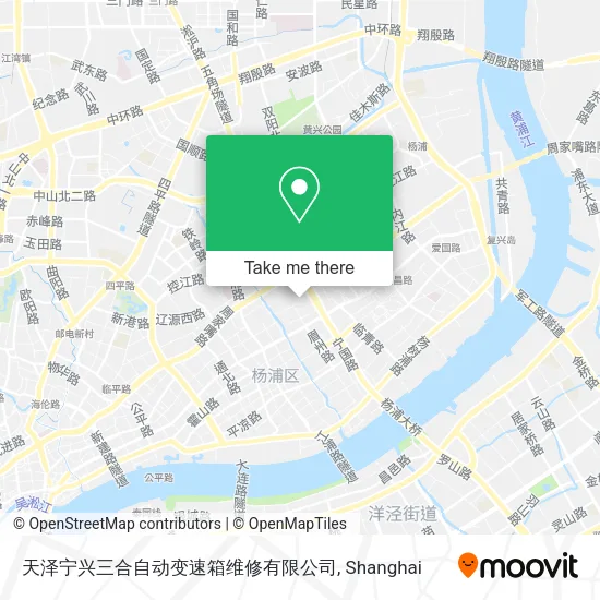 天泽宁兴三合自动变速箱维修有限公司 map