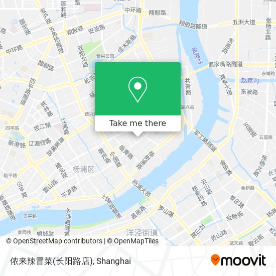 侬来辣冒菜(长阳路店) map