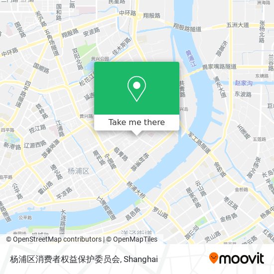 杨浦区消费者权益保护委员会 map