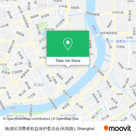 杨浦区消费者权益保护委员会(长阳路) map