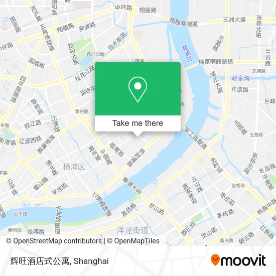 辉旺酒店式公寓 map