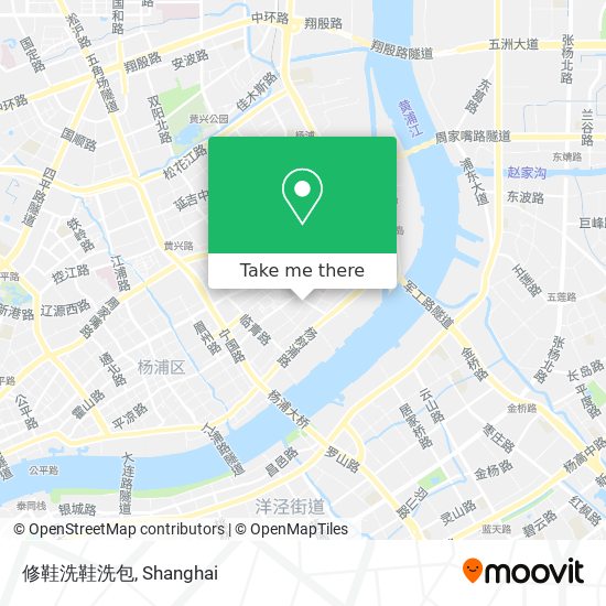 修鞋洗鞋洗包 map