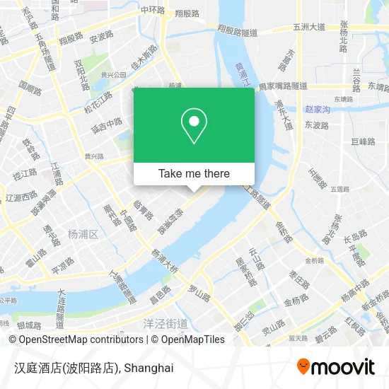汉庭酒店(波阳路店) map