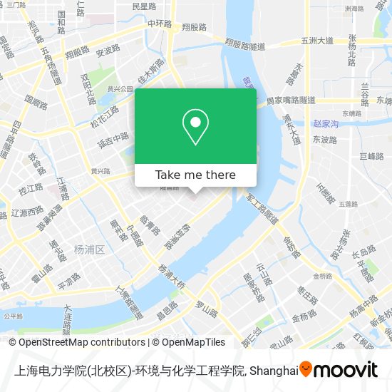 上海电力学院(北校区)-环境与化学工程学院 map