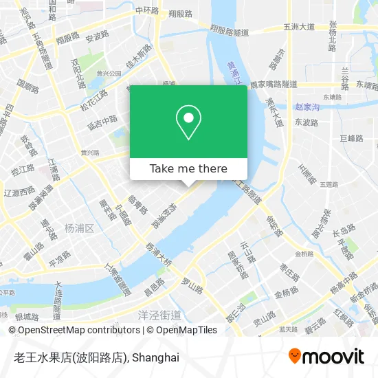 老王水果店(波阳路店) map