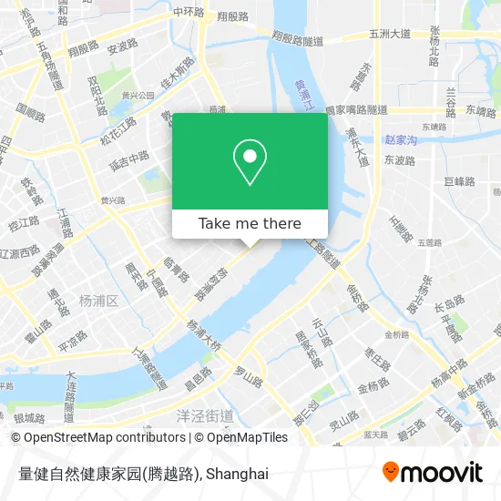 量健自然健康家园(腾越路) map