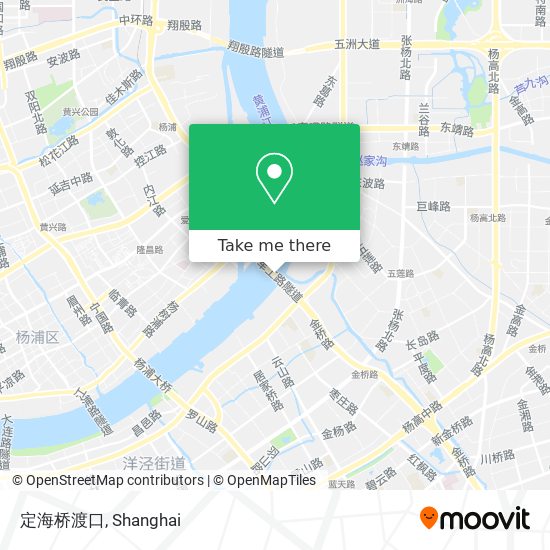 定海桥渡口 map