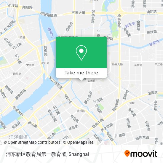 浦东新区教育局第一教育署 map