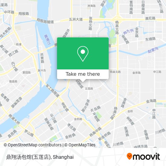 鼎翔汤包馆(五莲店) map