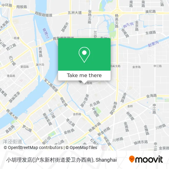 小胡理发店(沪东新村街道爱卫办西南) map