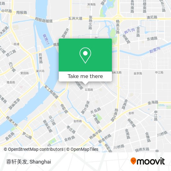 蓉轩美发 map