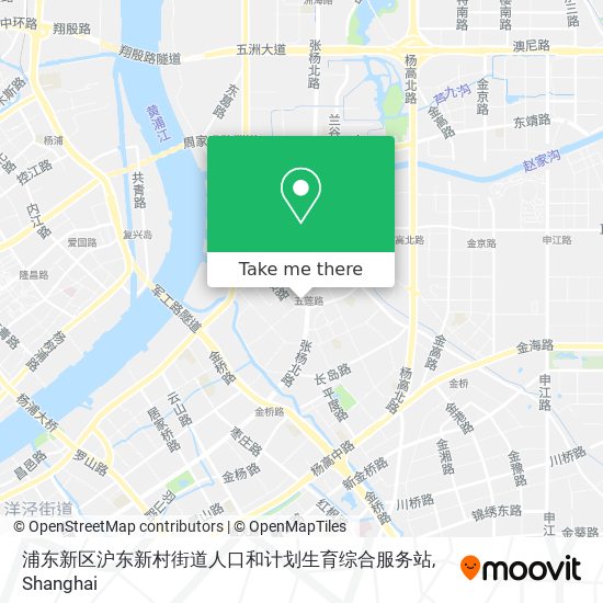 浦东新区沪东新村街道人口和计划生育综合服务站 map